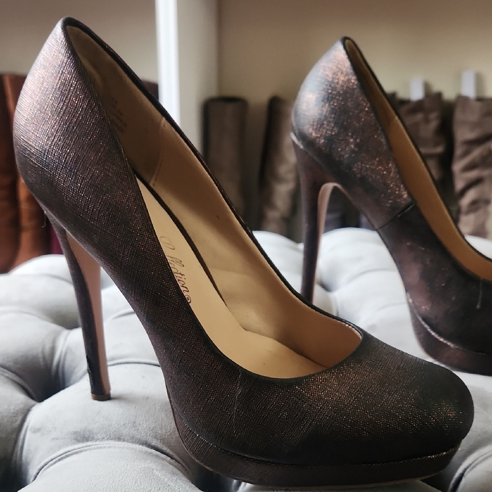 Elegant Brown High Heels